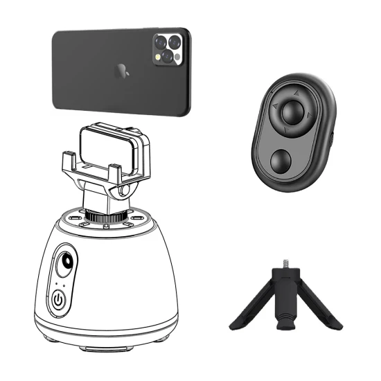 Профессиональная видеокамера Smart WiFi Camera 360 HD Audio Авто отслеживание держатель телефона
